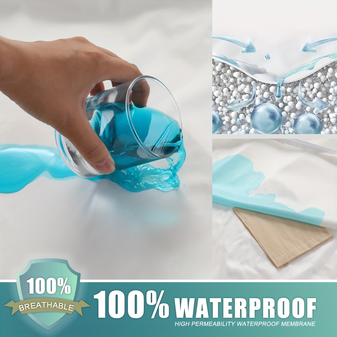 100% Waterproof Mattress Protector