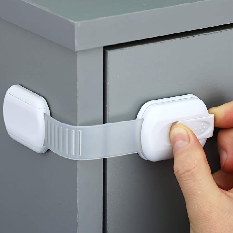 12-Piece Baby Proofing Kit: Keep Your Little Ones Safe With Adjustable  Locks For Drawers, Fridge, Dishwasher & More