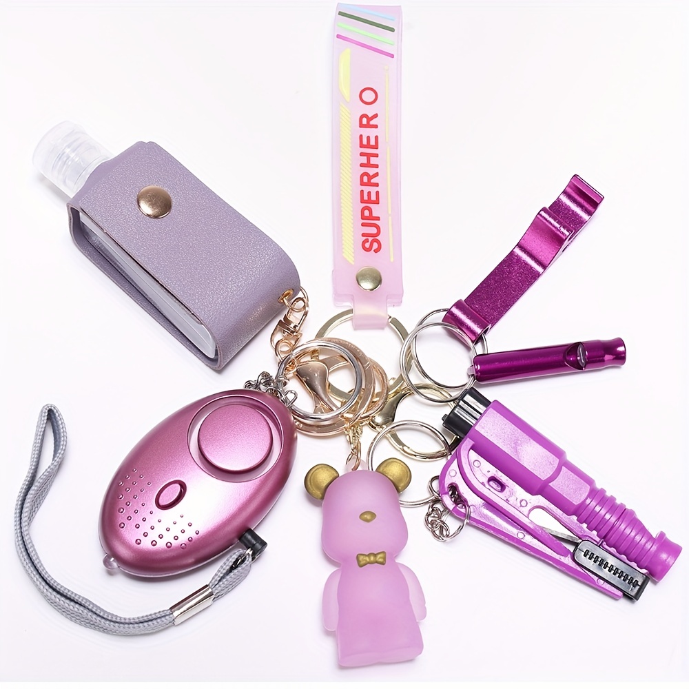 Mace Carabiner Pepper Spray Self Defense Key Ring