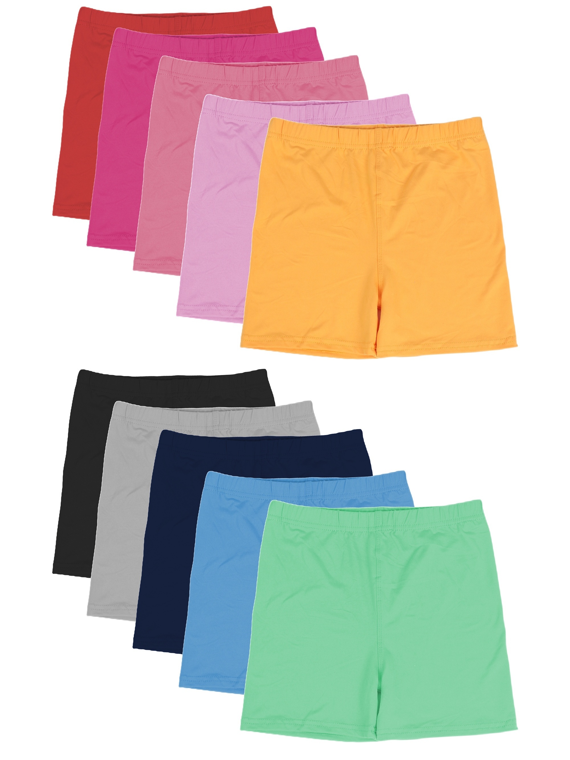 3 Piezas - Pantalones Cortos estilo casual, Color sólido, Cómodos Para  Niñas Para Vacaciones De Verano, tendencia de moda, moda casual, estilo  clásico