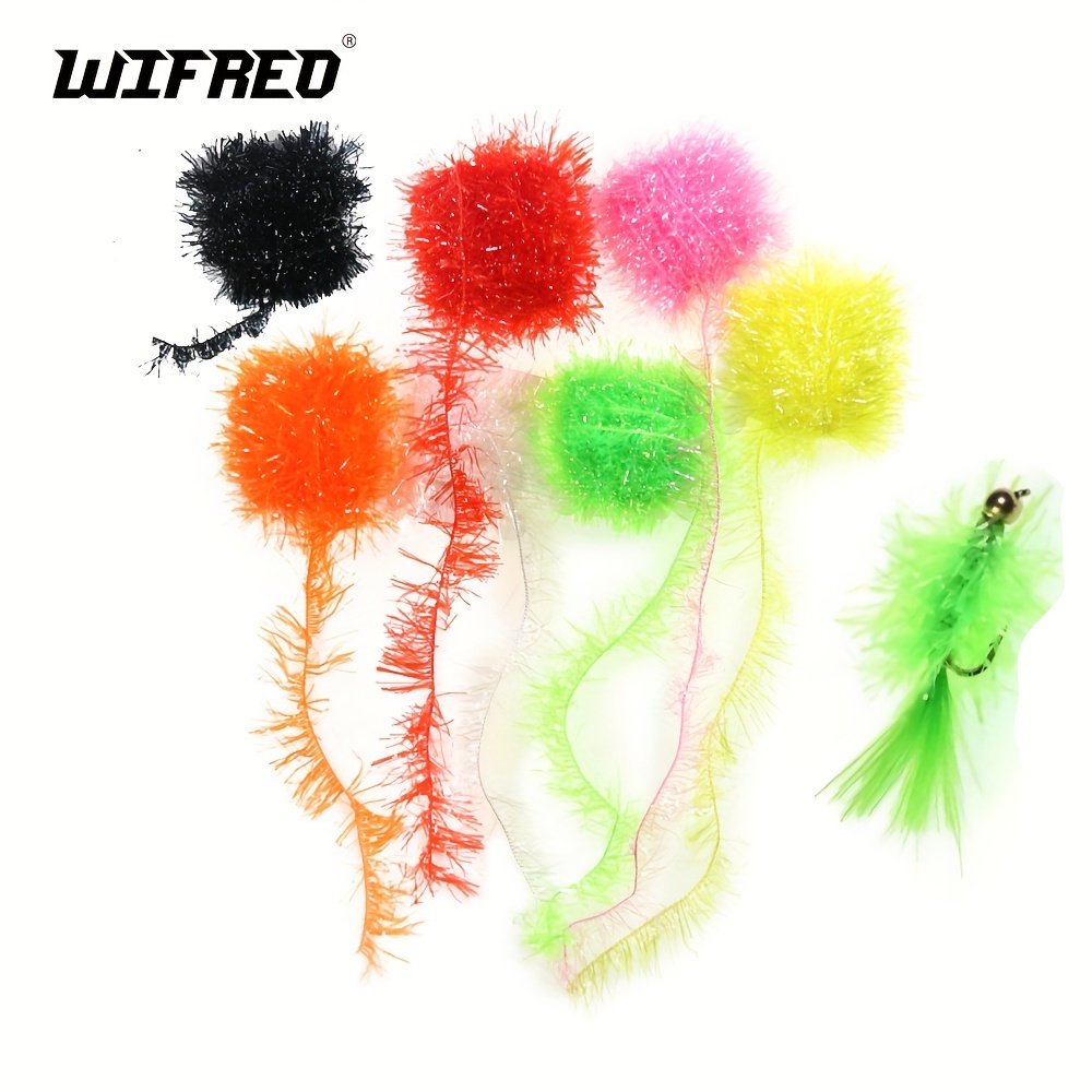 Fly Fishing Line Hook Crystal Twisted Holographic Tinsel 11 - Temu