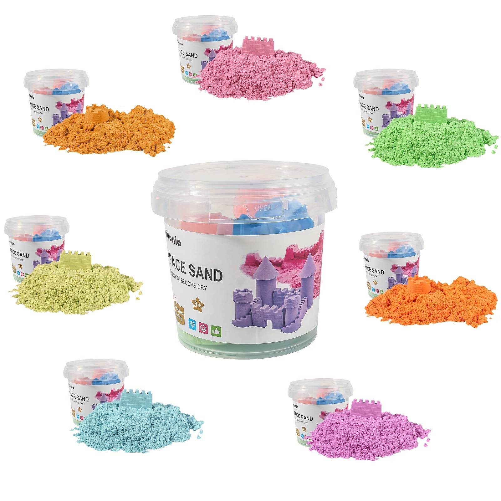 Kinetic Sand Kit - Temu