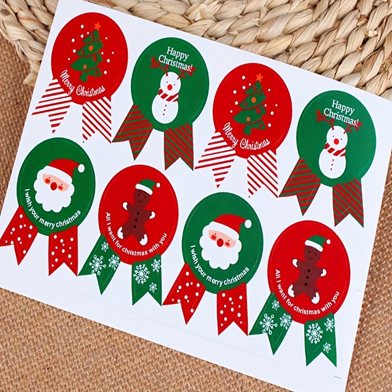 Christmas Stickers New Arrival Santa Claus Stickers - Temu