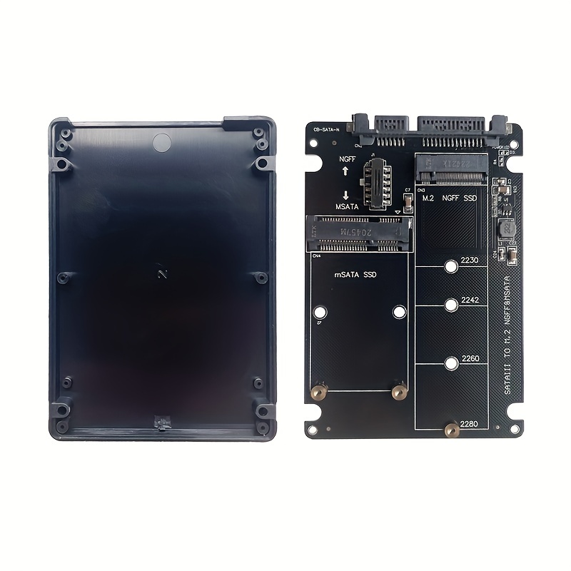 M.2 NGFF to 7 Pin SATA III 3 7Pin SATA3.0 Cable SSD Adapter Converter Board  Card