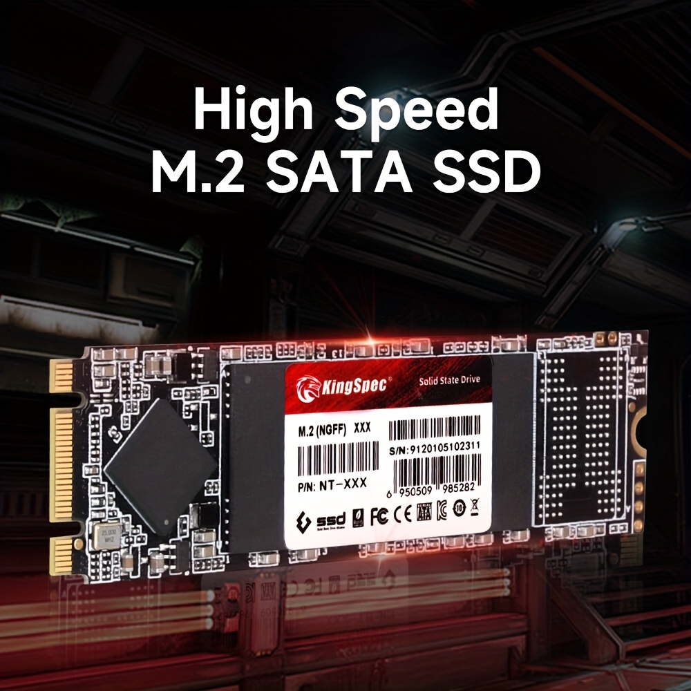 SSD M.2 SATA KingSpec 1To NT-1TB (NGFF 2280) - Disque SSD - KINGSPEC
