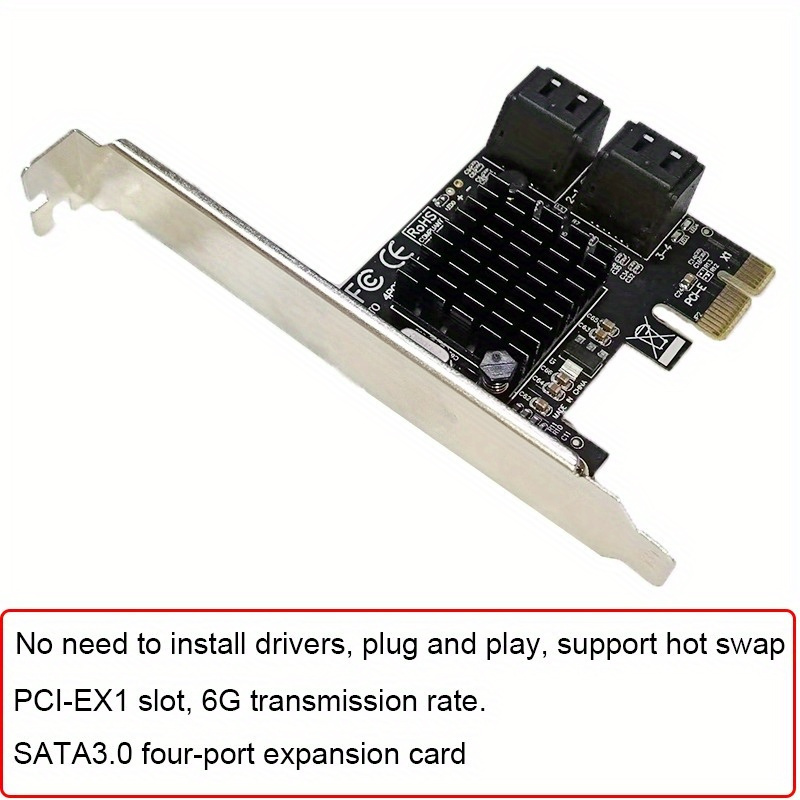 Pardarsey Carte d'extension Firewire PCIe 3 ports 1394A PCI Express (1x)  vers IEEE 1394 externe (2 x 6 broches + 1 x 4 broches) avec support bas