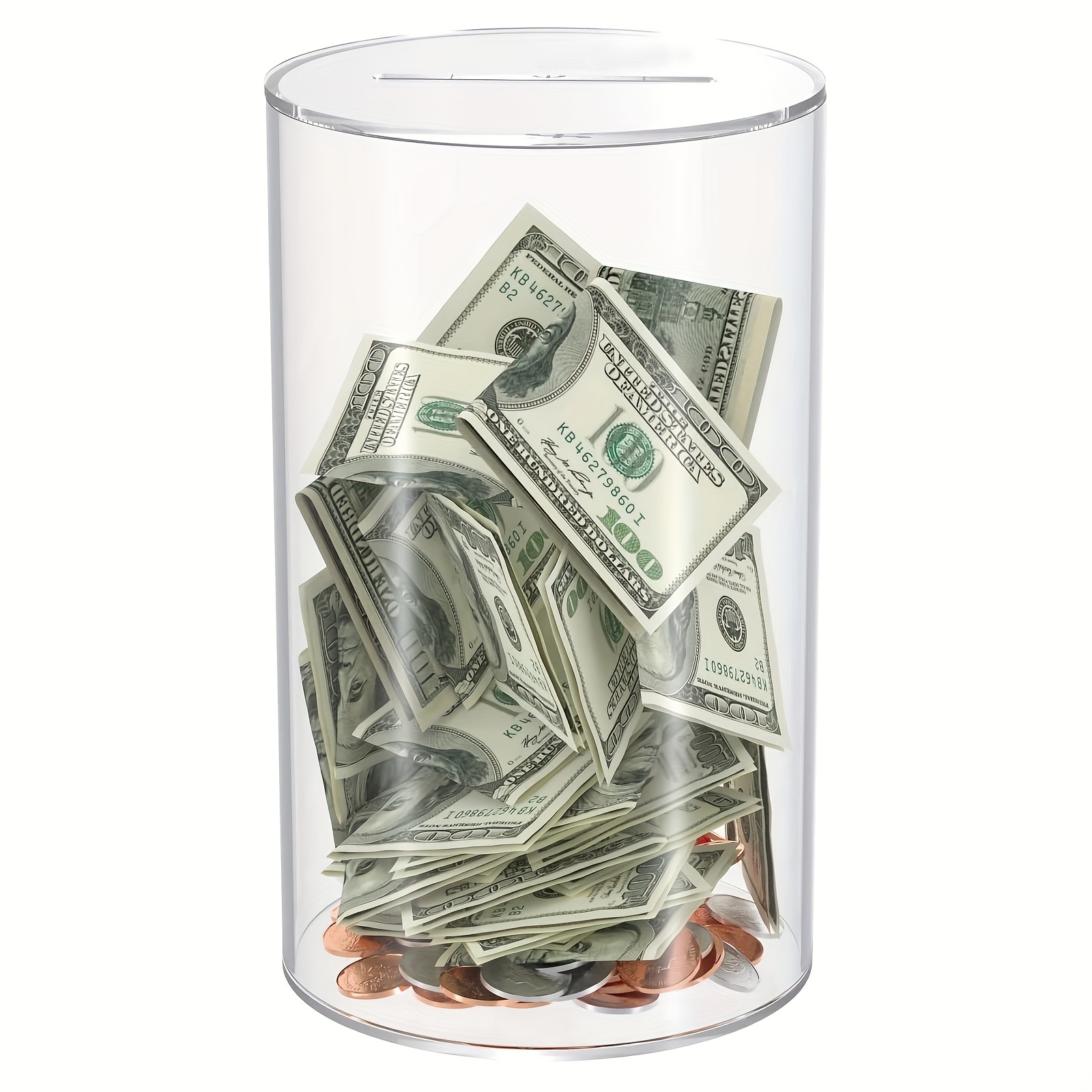 Best Deal for Acrylic Clear DIY Piggy Bank, Assemble Acrylic Money