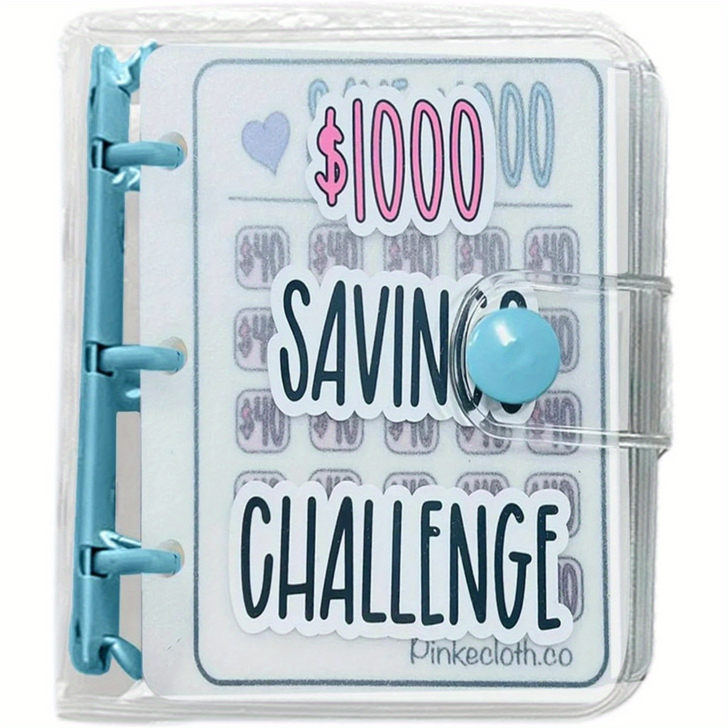  Kit de carpeta de desafío de ahorro de dinero, divertido  organizador de libros con sobres de efectivo para 100 días de relleno de  efectivo, presupuesto, reemplazo de caja de ahorro de
