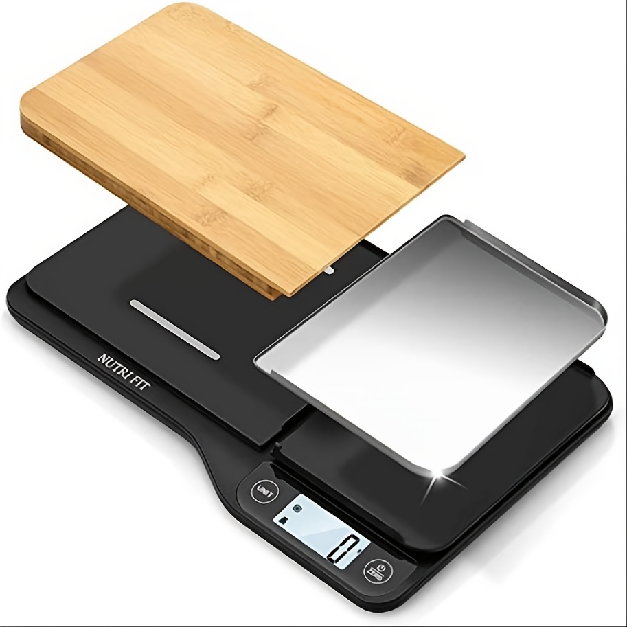 Escala digital de peso de cocina de la serie, escala de medición de  alimentos, pantalla LCD retroiluminada, 2.2 lbs x 0.00 oz, LB-1000 -  AMERICAN