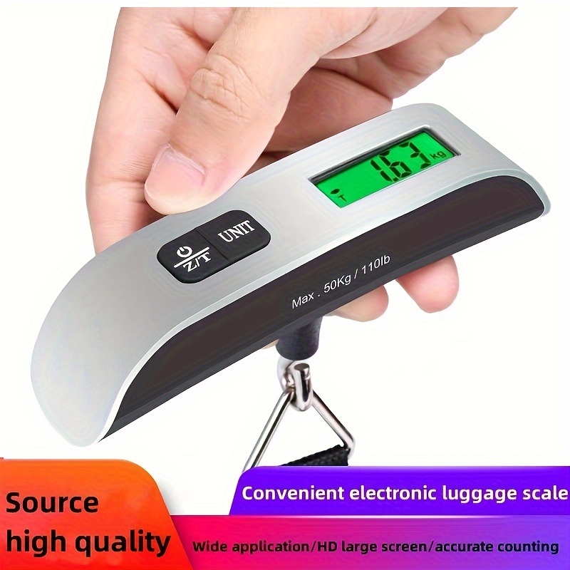 10KG Digital Kitchen Food Scale 0.1KG Fishing Scale Portable Travel Luggage  Weighing Scale Handle Outdoor