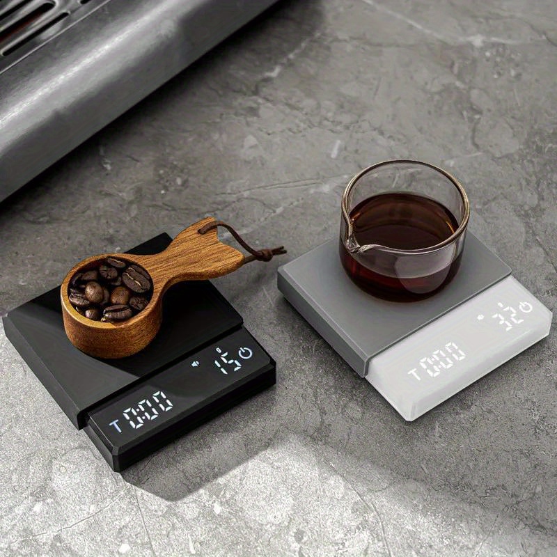 MHW-3BOMBER Smart Coffee Scale with Timer 2kg/0.1g High Precision Kitchen  Scales Drip Coffee Espresso Scale Home Barista Tools - AliExpress