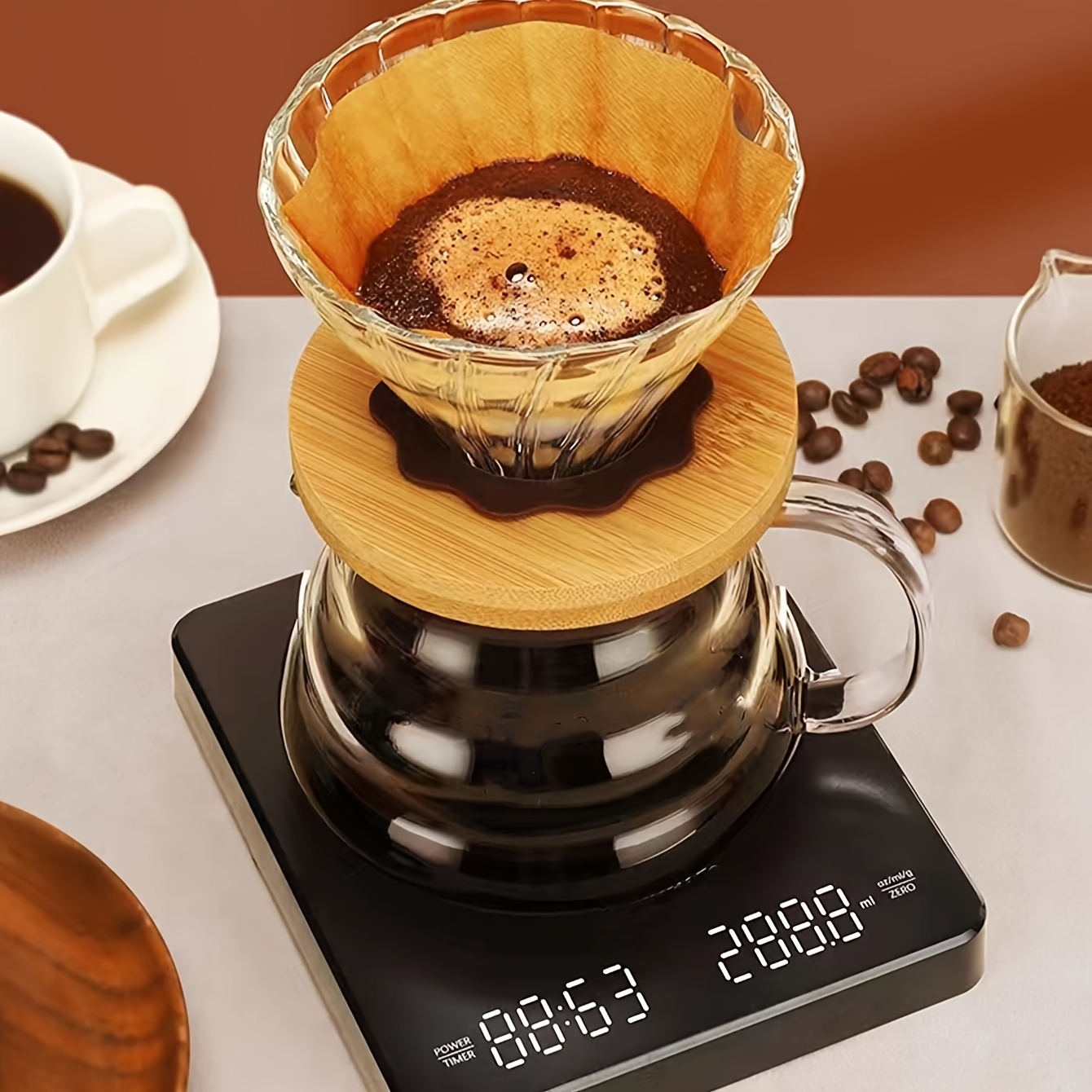 Coffee Scale Precision Drip Coffee Scale Coffee Weighing - Temu