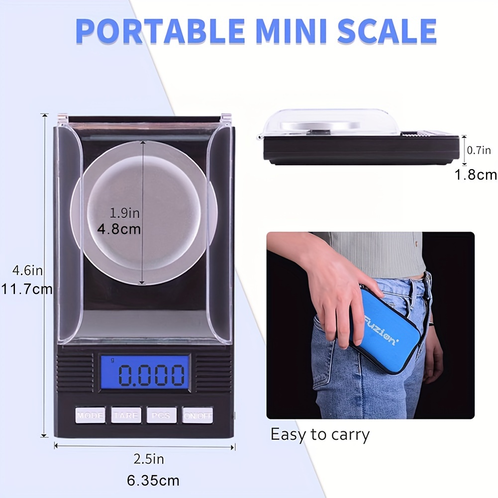 Homgeek Mini Scale & Homgeek Milligram Scale