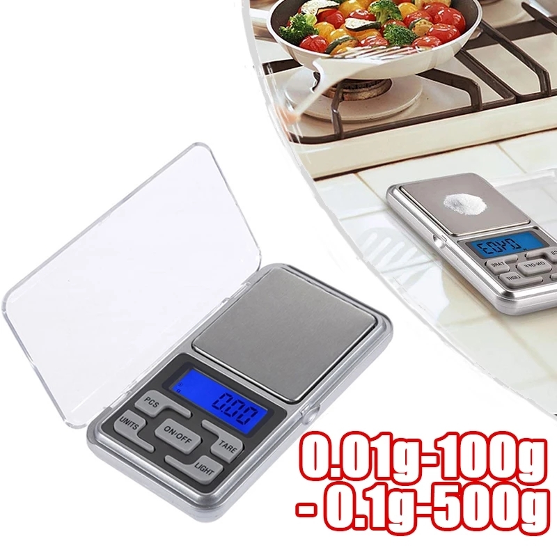 High-precision Jewelry Scale Small Electronic Scale Portable Milligram Scale  Gold Scale Tea Balance Mini Weight Scale - Temu