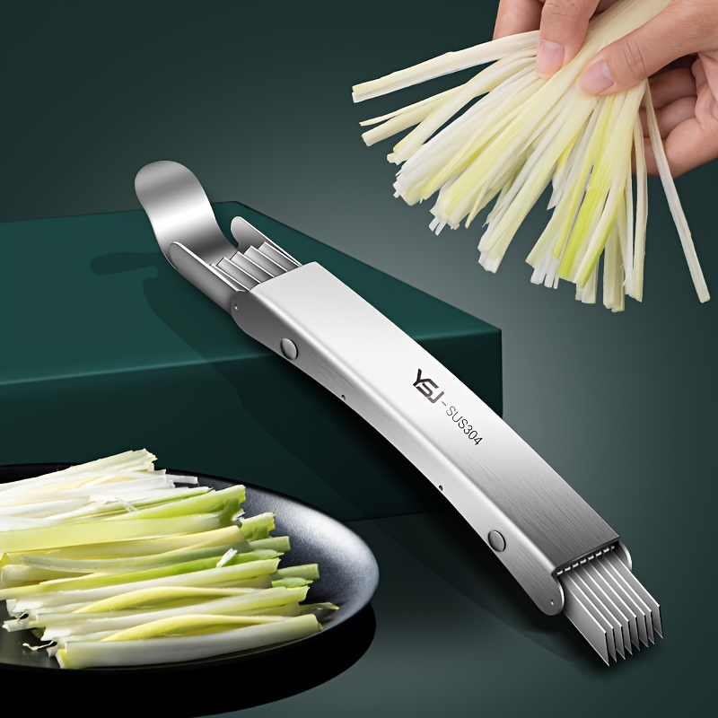 Plum Blossom Onion Cutter (4.9/5)  😎 Easy Cutting For Shredding