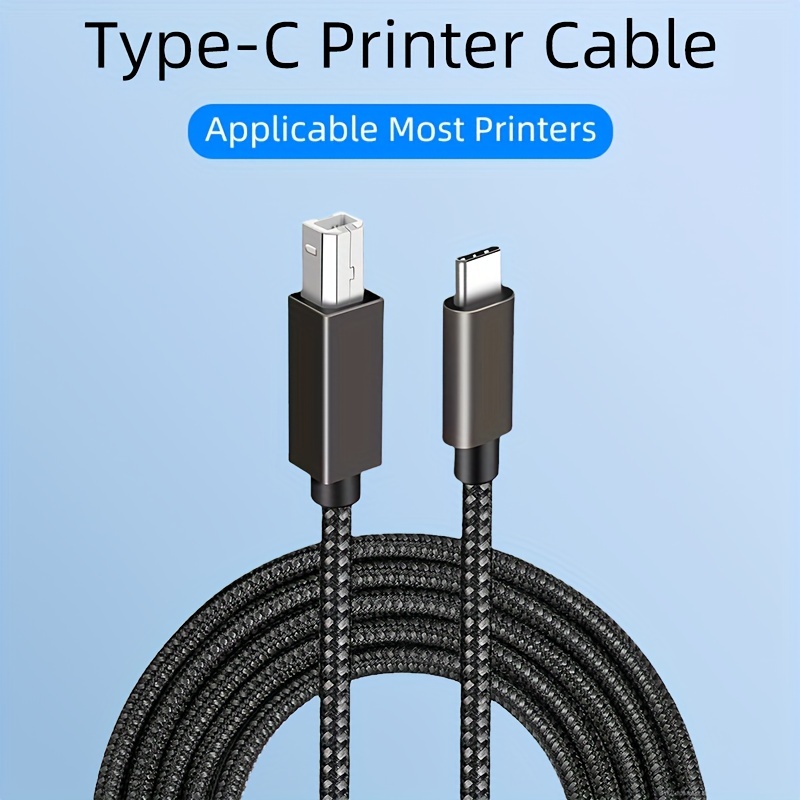 CABLING® Brother Câble d'Imprimante USB A-B (Brother Printer Cable) pour  tous Brother Imprimantes 5M