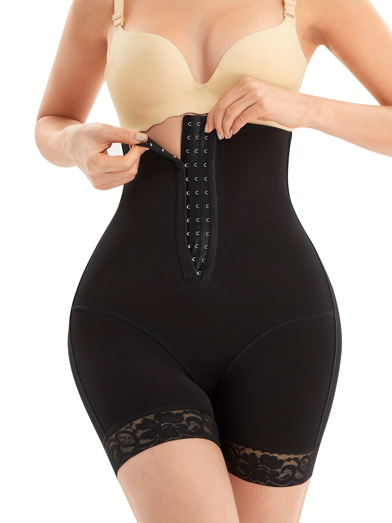 Bbl Shorts Women Shapewear Butt Lifter With Adjustable Hook And