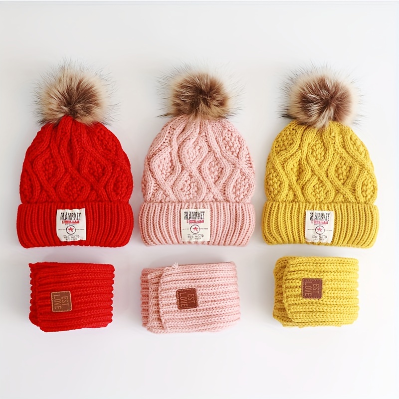 New Women Autumn Lady Cap Winter Girl Sweet Hairball Pullover Household  Fleece Warm Woolen Female POM Poms Hat - China Winter Hat and Woolen Hat  price