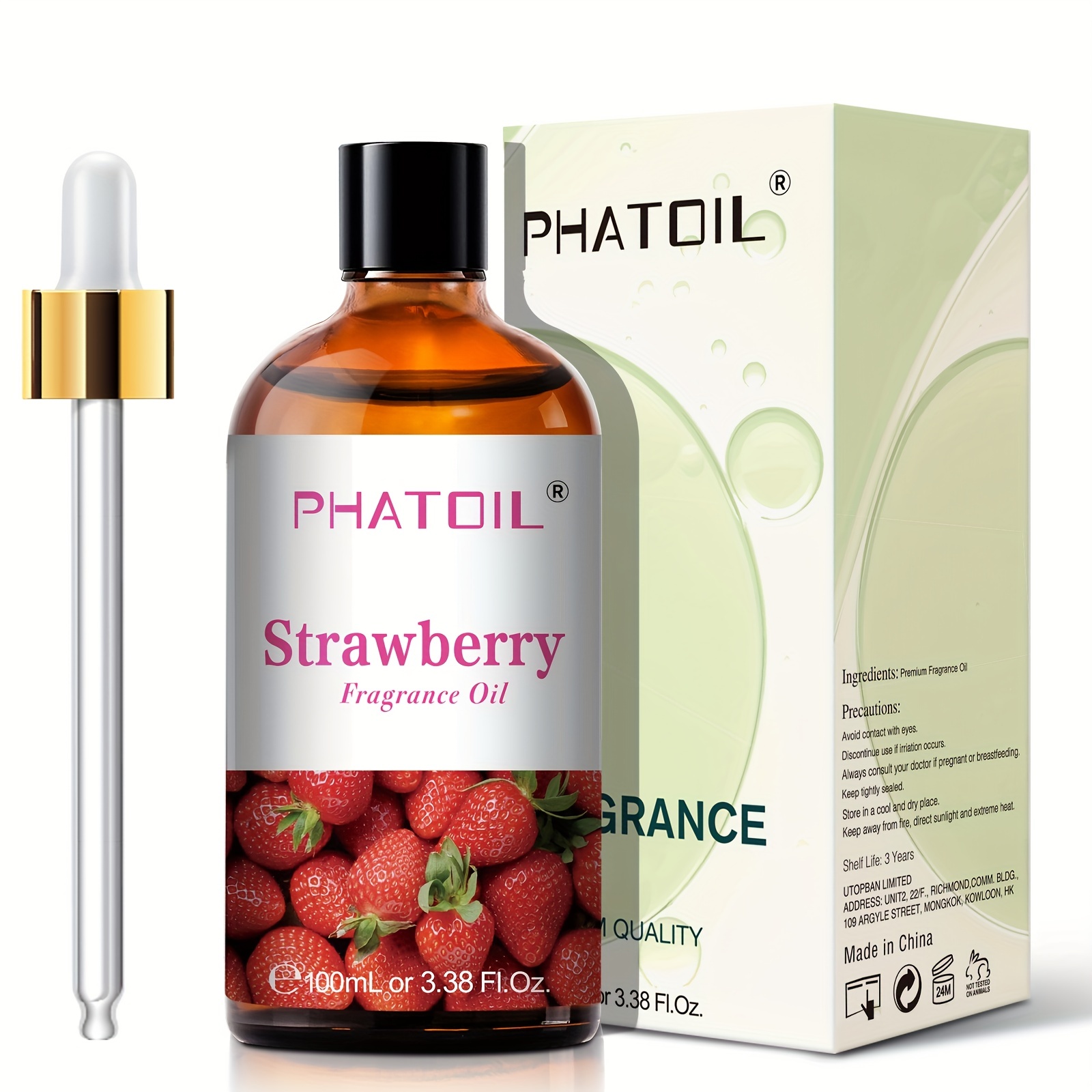 Strawberry Essential Oil Premium Perfume Oil Diluted Natural - Temu