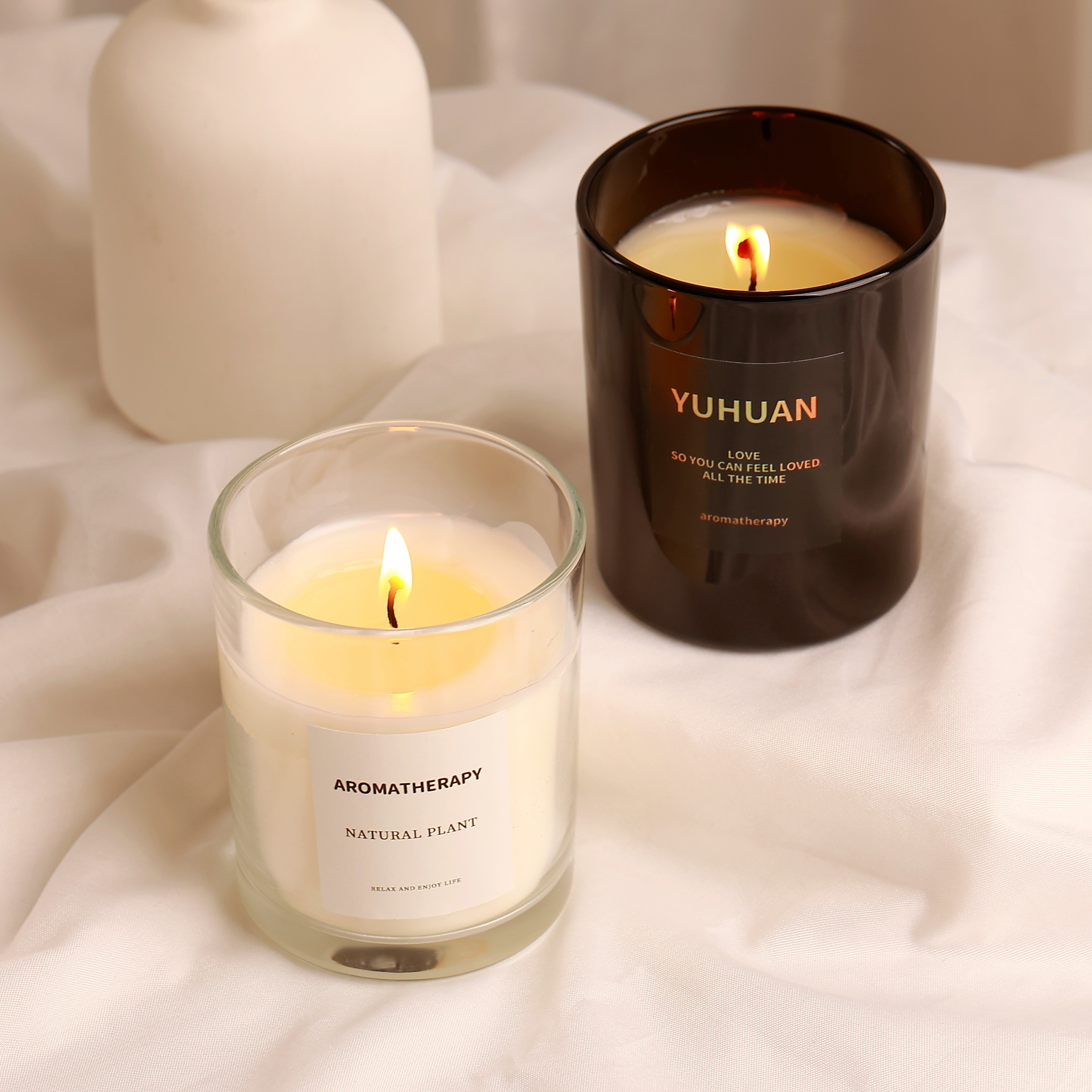 Scented Candles For Home Non Toxic Soy Candle about 30 H - Temu