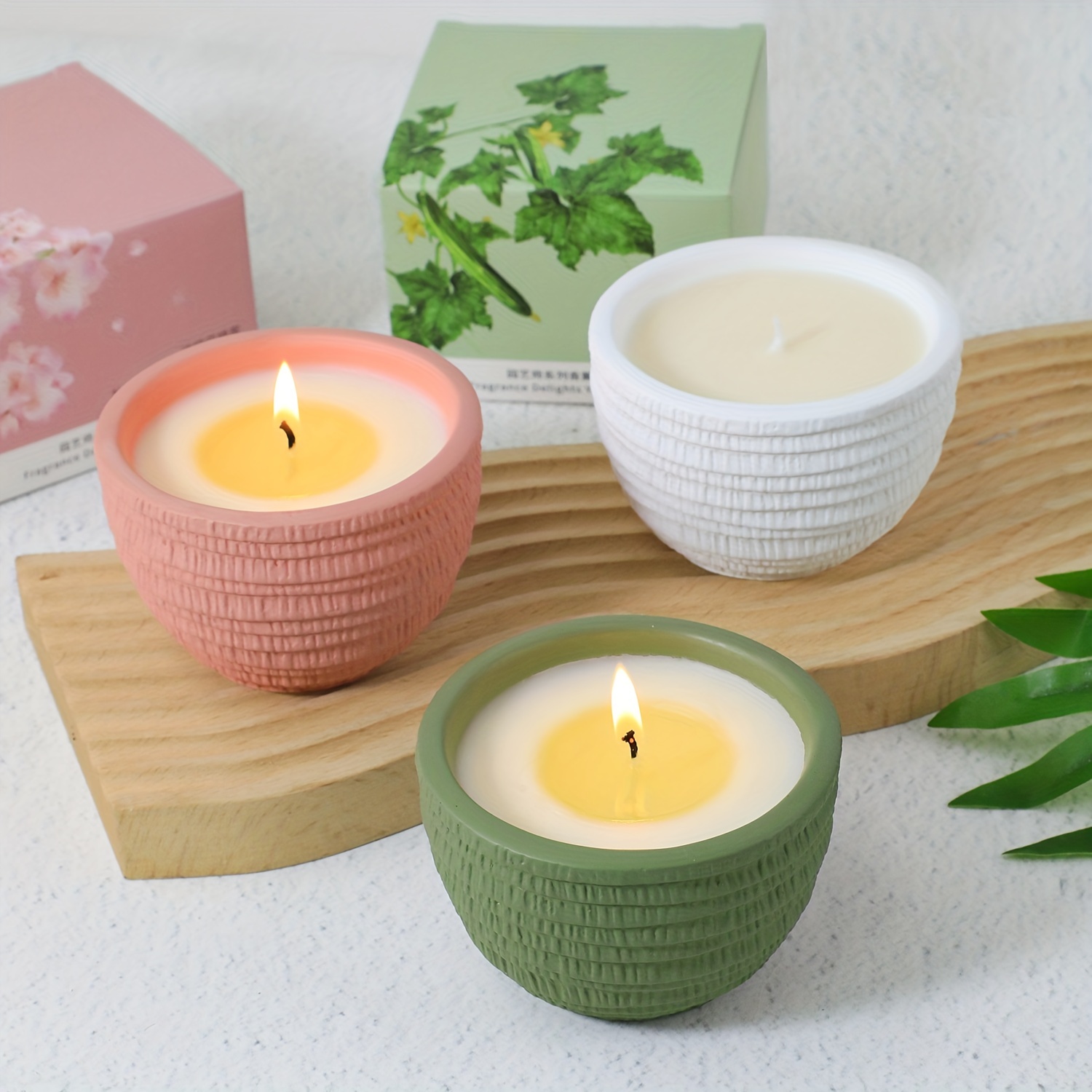 Scented Candles For Home Non Toxic Soy Candle about 30 H - Temu