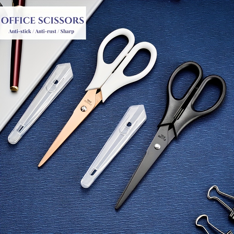 DELI School Scissors Soft-touch Cartoon Safe Scissor 135mm Hand