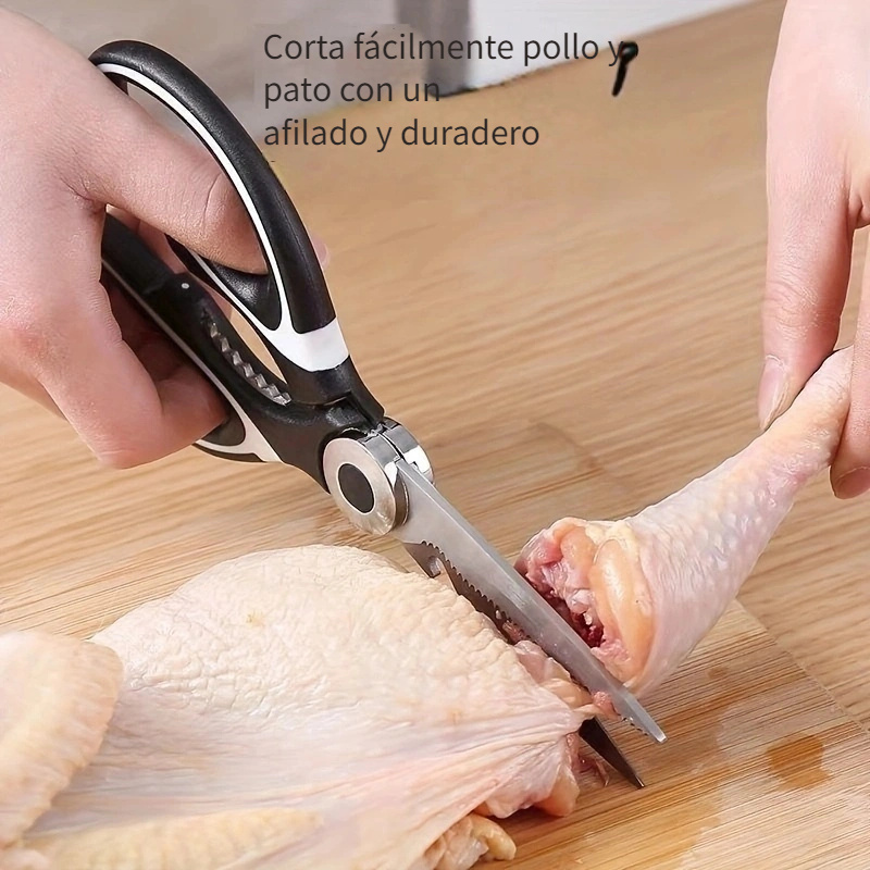 Tijeras de cocina: tijeras de cocina resistentes para pollo, carne