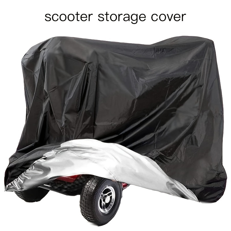 Bâche de Protection pour Scooter de Mobilité, Housse de Protection  Imperméable pour Scooter de Mobilité Anti-poussière Coupe-Vent et Résistant  à la