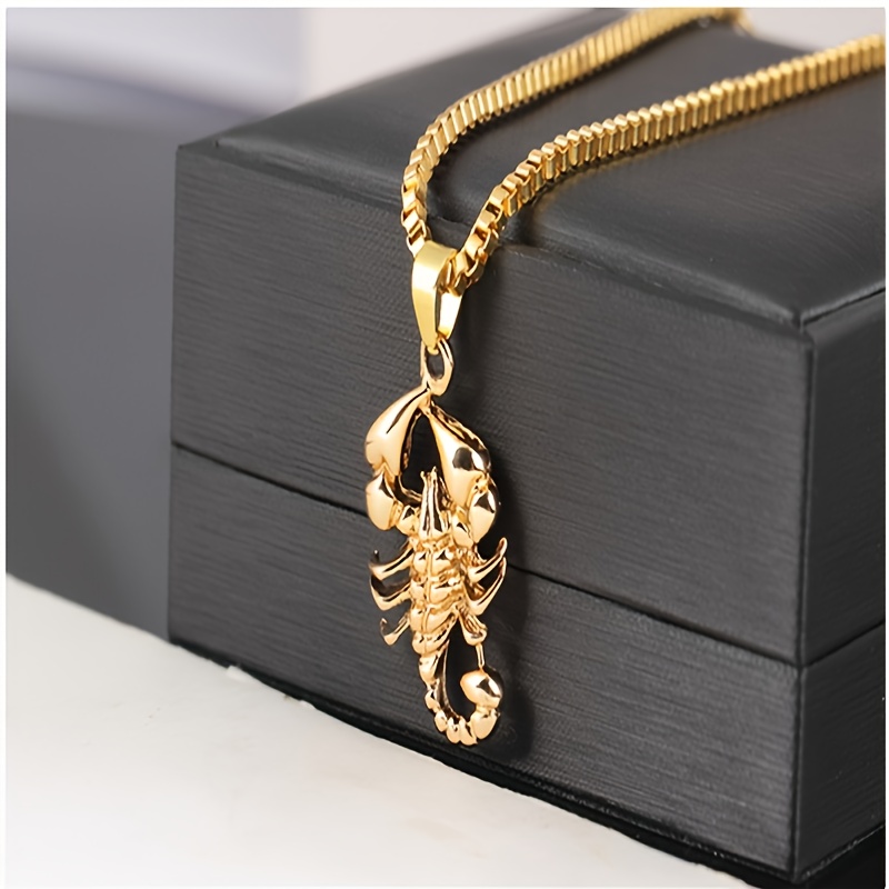 Exaggerated Scorpion Shape Chest Body Chain Punk Style Alloy - Temu