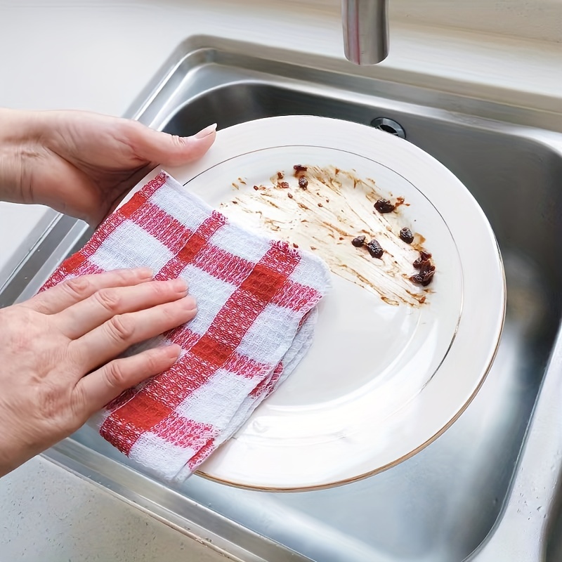 3pcs Kitchen Dish Towels, Dish Cloths for Washing Dishes,Dish Rags for  Drying Dishes Kitchen Wash Clothes - AliExpress