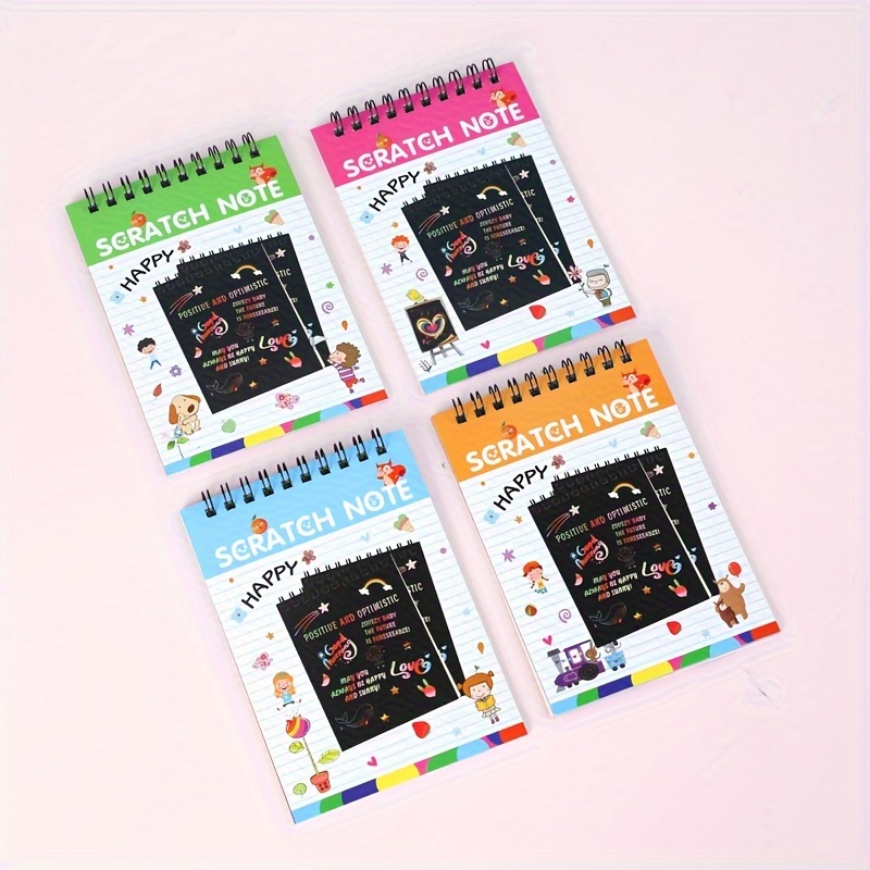 Students' Scratch Paper Book Colorful Diy Scratch Art Book - Temu Austria