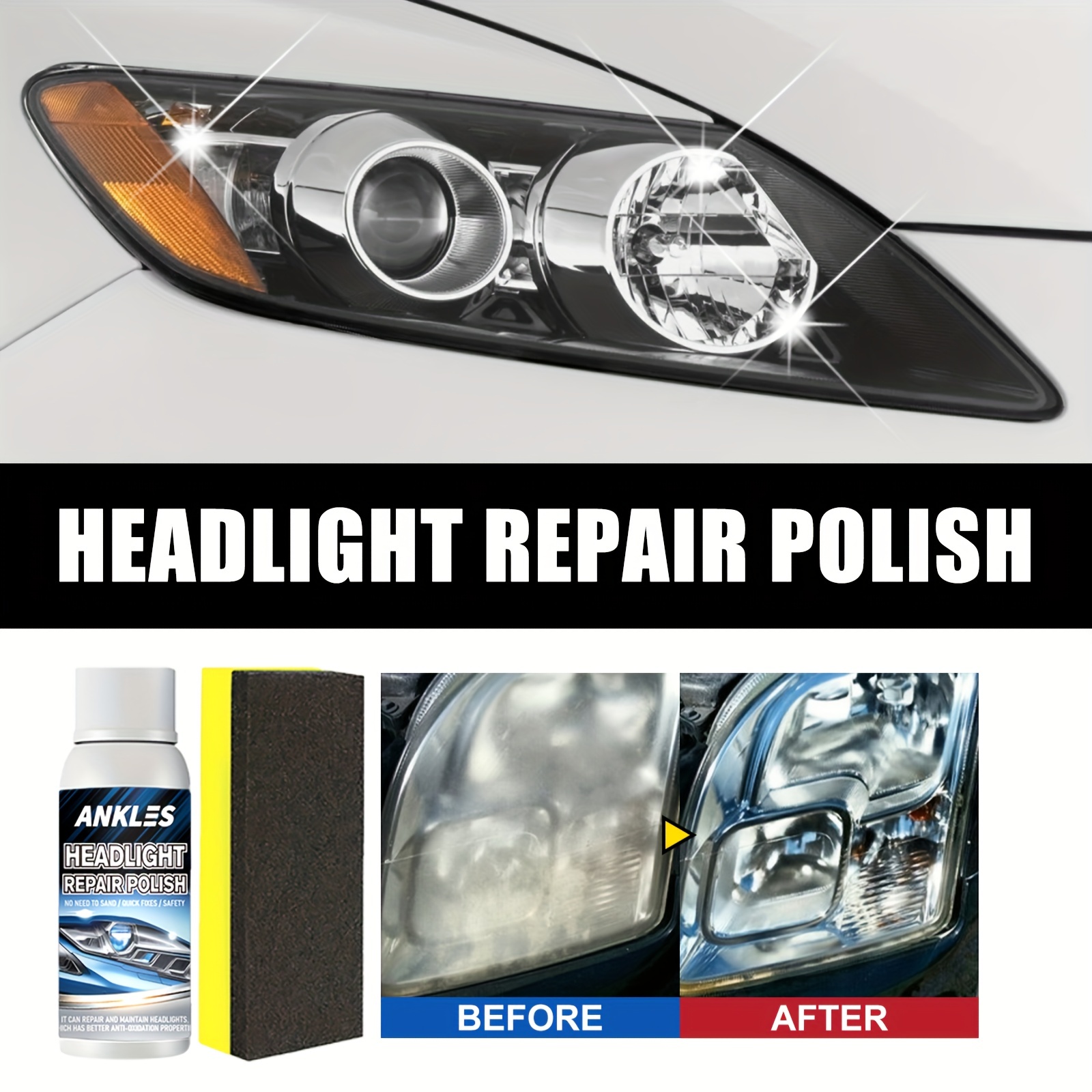 Car Headlight Repair Kit - Temu