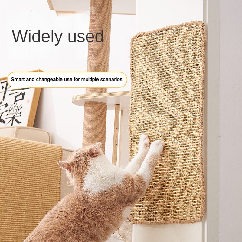 Cat Scratcher Mat Natural Sisal Cat Scratch Mats Scratching - Temu