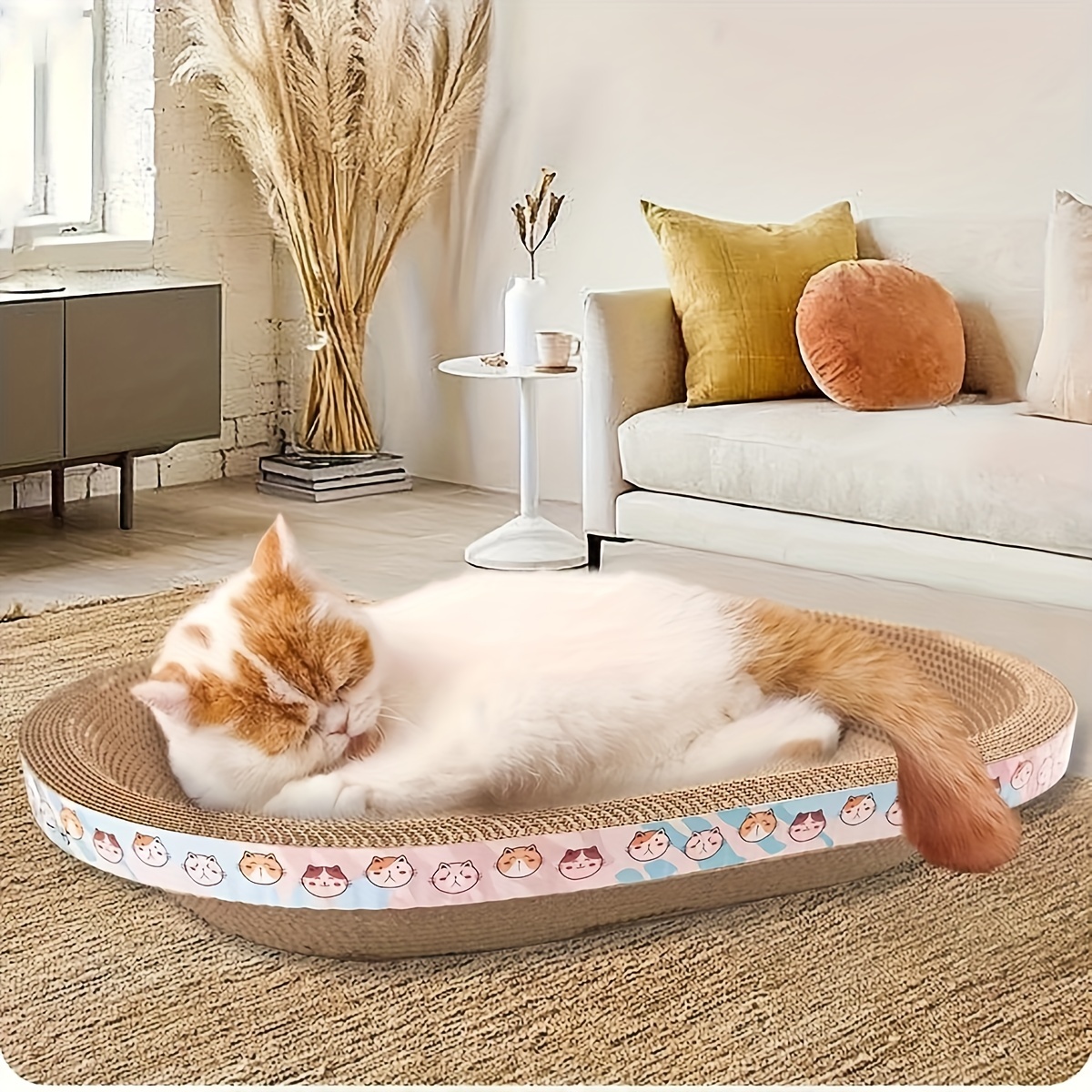 2 piezas de rascador de esquina de pared para gatos, protector de muebles  para gatitos, tabla de rascar de sisal para gatos de interior