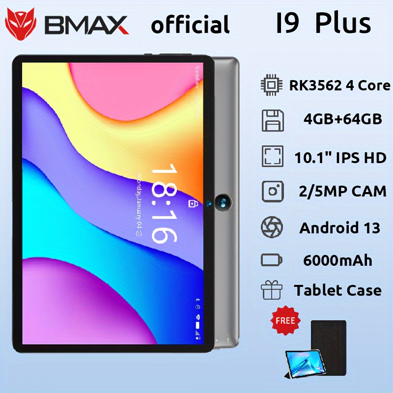 PRITOM Tableta de teléfono L10 3G - Tablet Android SIM de 10 pulgadas con  G+G HD IPS, pantalla táctil, procesador Octa-Core, 3G RAM, 32G ROM, batería
