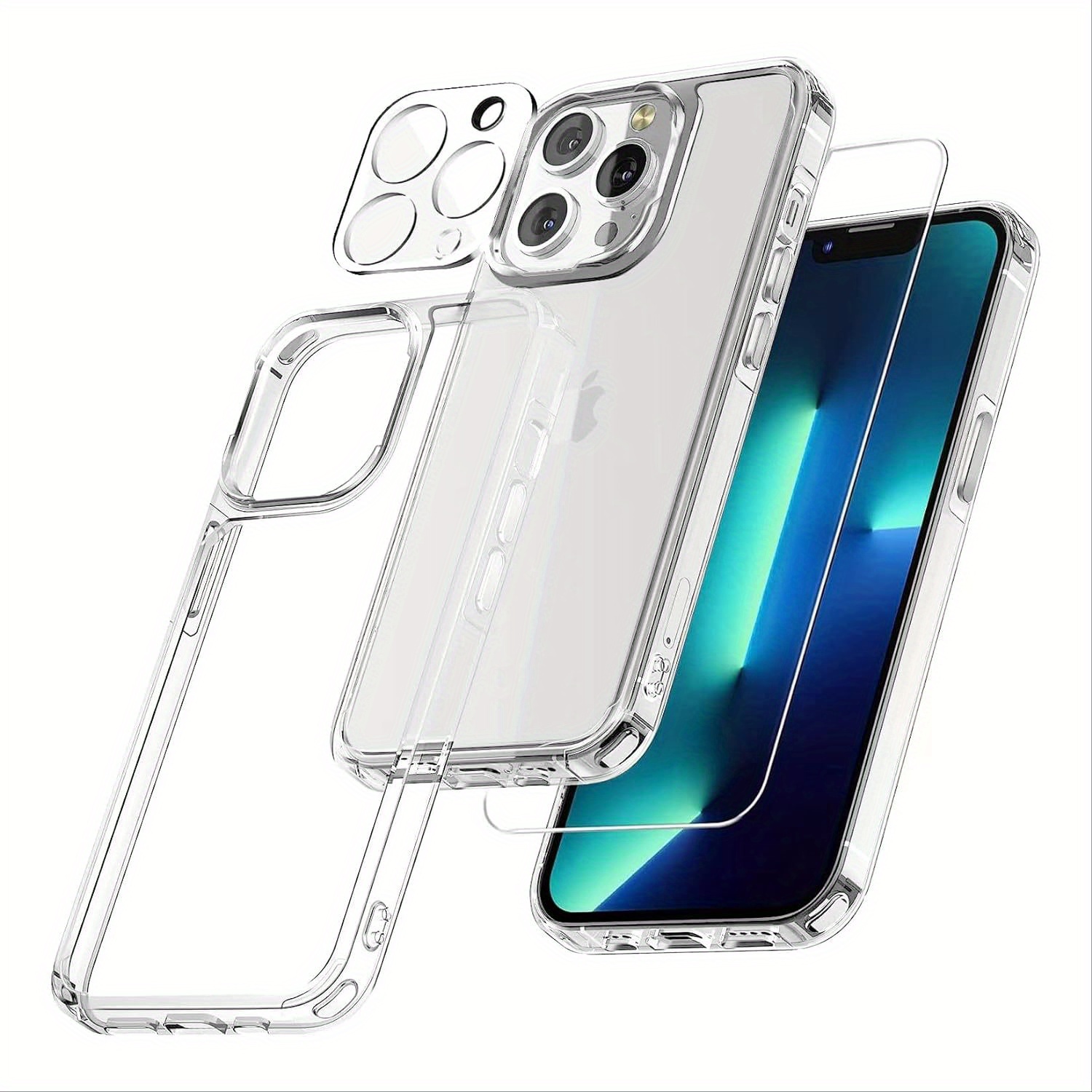 Iphone 13 Pro Max Clear Case - Temu