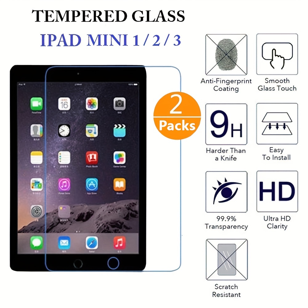 Film de protection d'écran anti-rayures, en verre trempé, pour tablette  Apple iPad Pro 12.9 2018 2020 2021 2022, 2 paquets - AliExpress