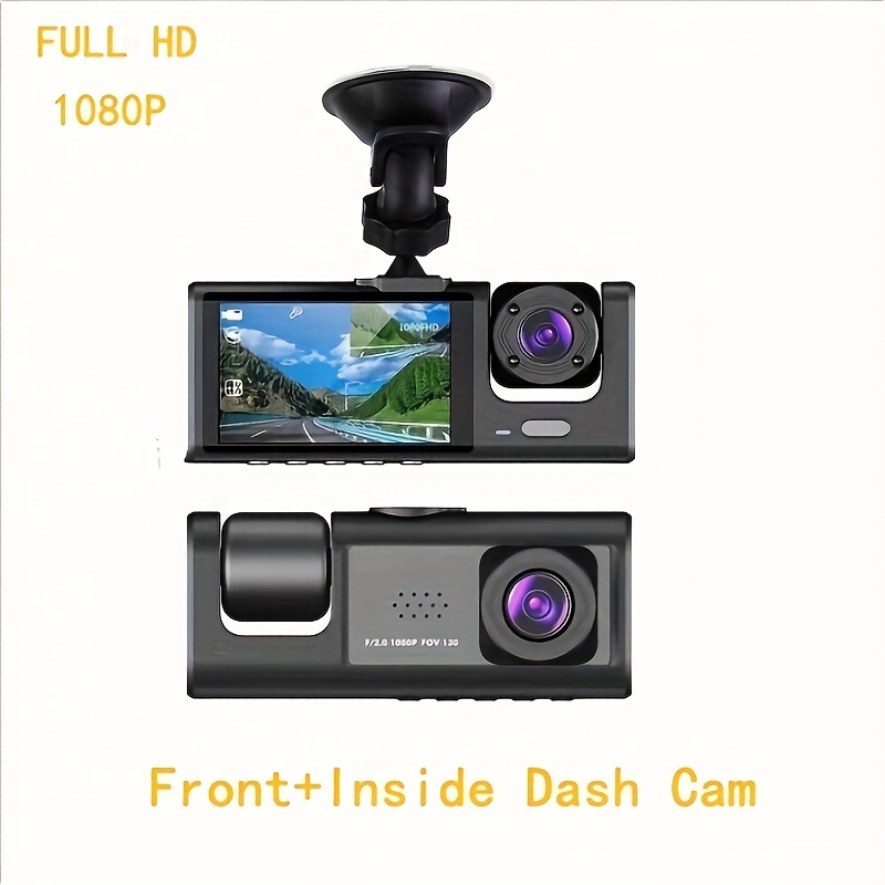  Dual Dash Cam Front and Inside 1080P Dual Dash Camera for Cars  CHORTAU Front Inside Dashcams for Cars with Infrared Night Vision,Parking  Monitor for Truck and Taxi Driver : Electronics