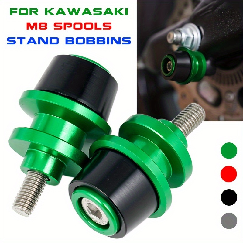 Ninja M8/M10 Swingarm Spools Rear Stands Screw Sliders CNC Motorcycle For  Kawasaki Ninja ZX6R ZX636 250SL 250 300 400 650 1000SX - AliExpress