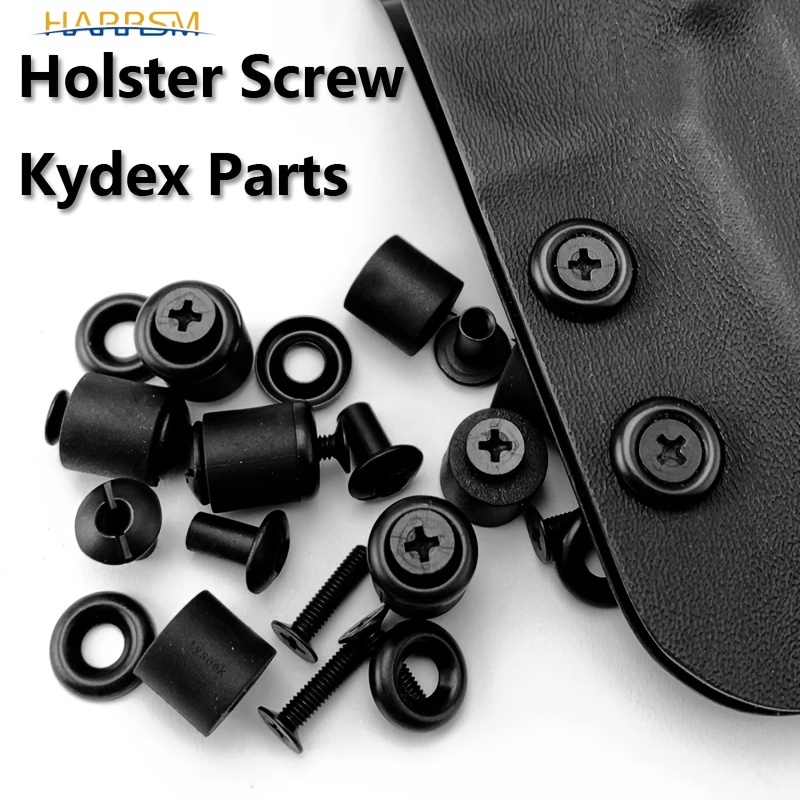 Leather Holster Loop Clamp, Kydex Holster Screws