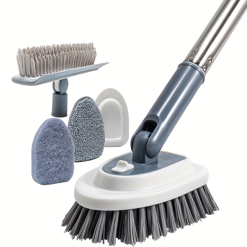 Cepillo de limpieza para taladro de 34 piezas, accesorio de 2/3, 5/4  pulgadas, depurador eléctrico para lechada, suelo, bañera, ducha, azulejo,  baño y cocina - AliExpress