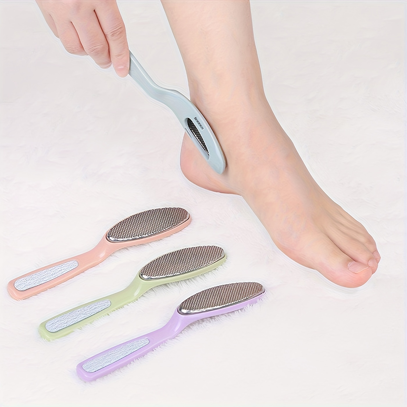 Foot File With Egg Ped Shape Foot Scrubber For Dead Hard - Temu