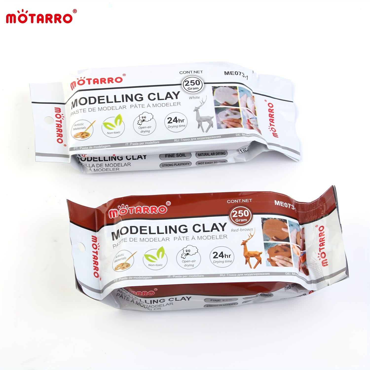 Air-Hardening Modeling Clay, Air Dry Clay 1.1lb Block, Pliable Air Clay for  Sculpting and Coating, Easy to Use Air Dry Modeling - AliExpress