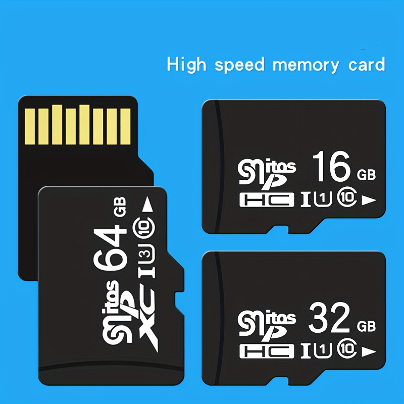 Carte mémoire TF BOYMXU 32 Go avec adaptateur, carte mémoire haute vitesse  classe 10 pour téléphone, appareil photo, ordinateur