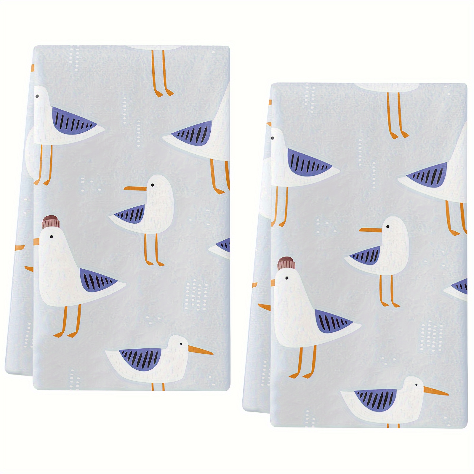  Kitchen Towels Decorative Set Cute Birds Tea Towels