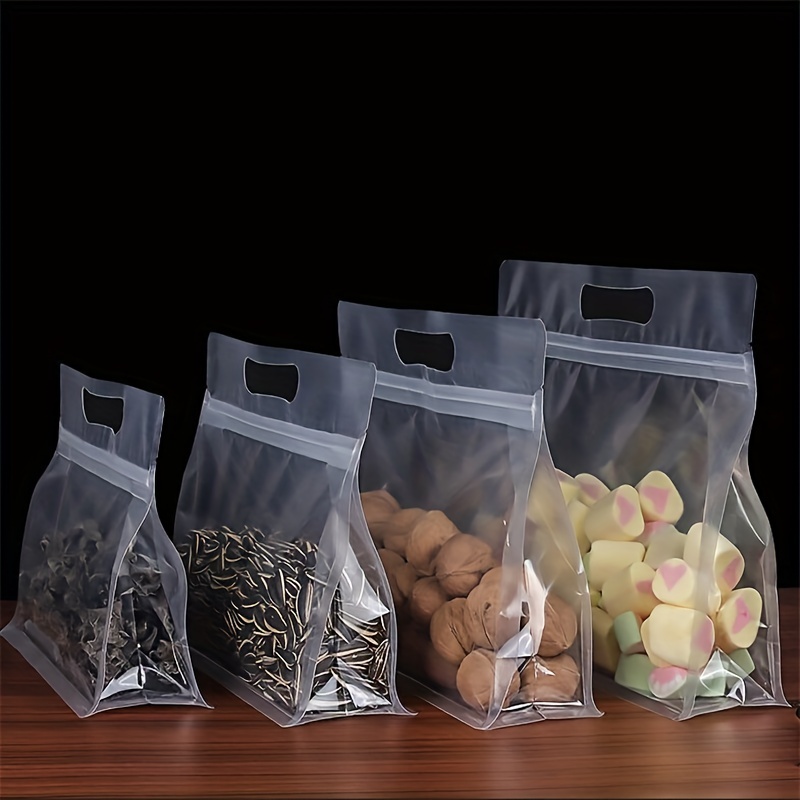 100pcs Small Plastic Bags, Mini Ziplock Bags, Mini Bags, Thick,  Transparent, Dense (Double Sided), 4.7in*3.1in/12cm*8cm, Jewelry Bags, Pill  Bags, Food