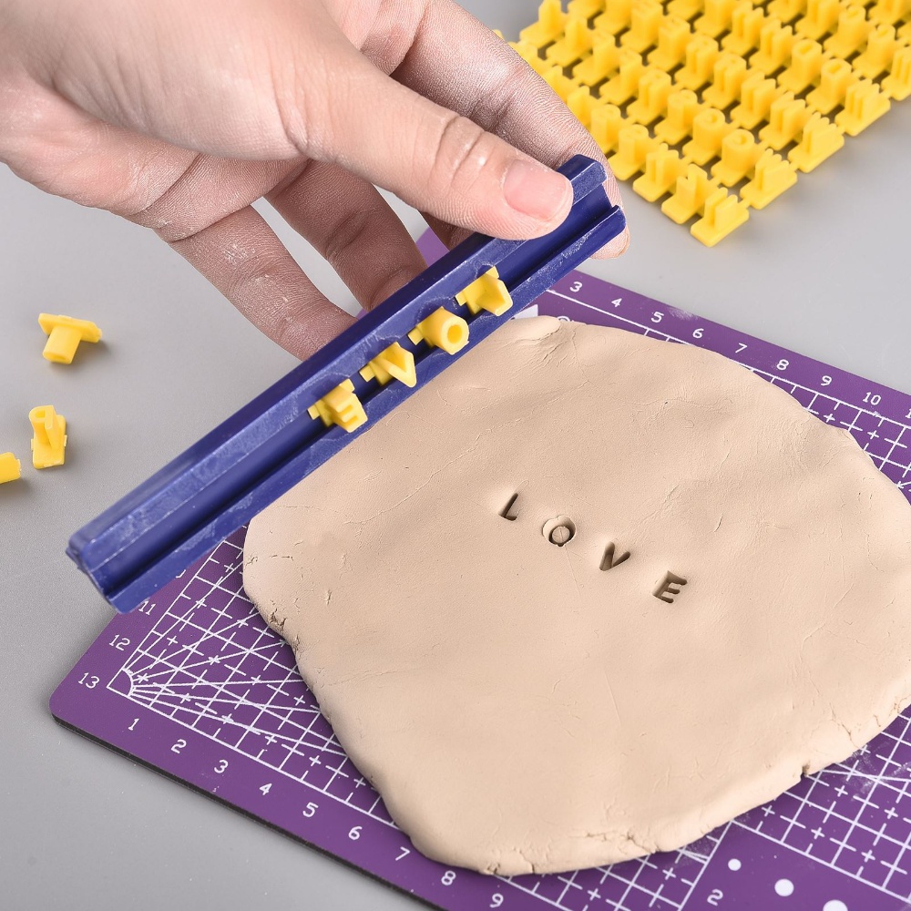 Numbers Alphabets Printing Tools Creative Leather - Temu