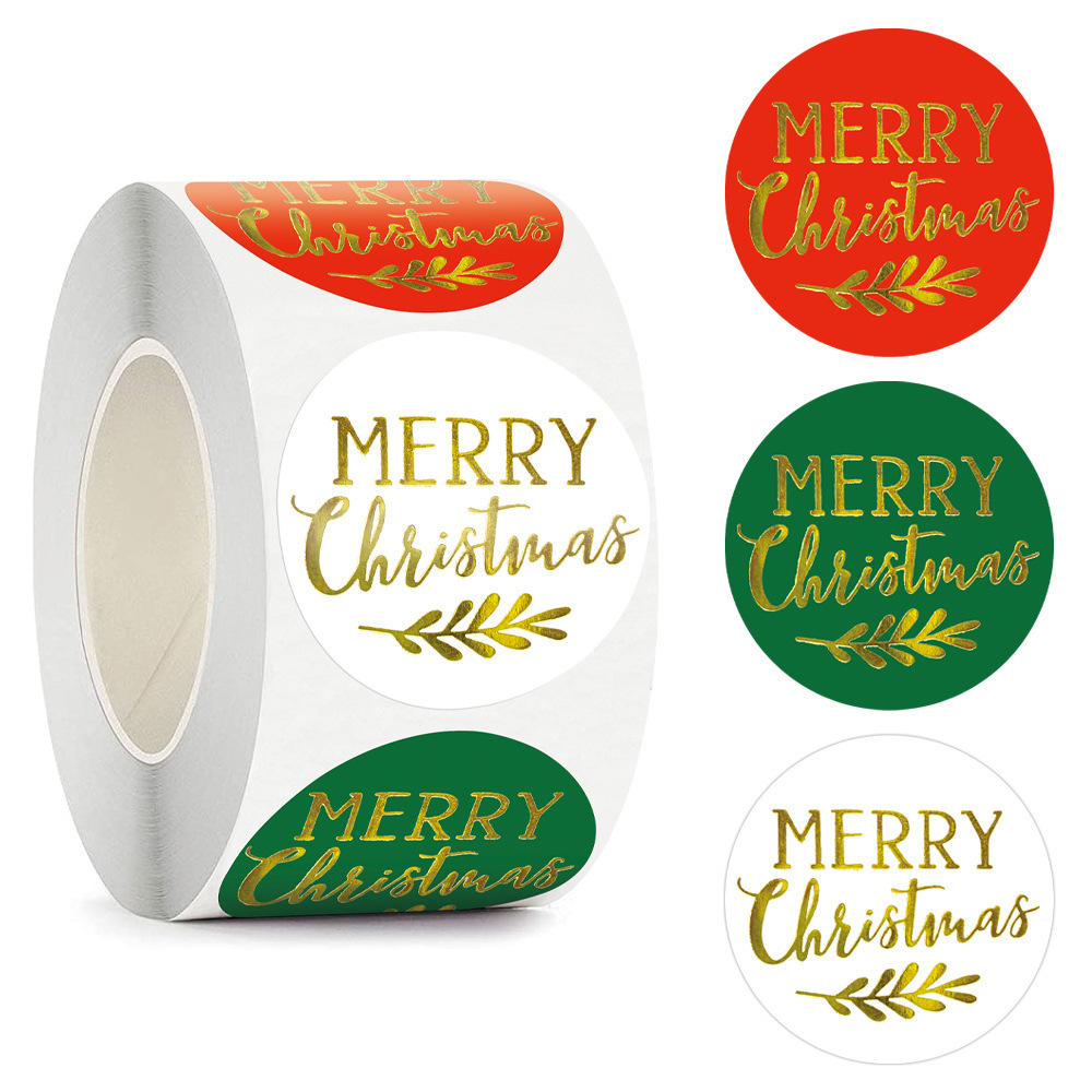 100 Pcs Christmas Wax Seal Stickers Christmas Envelope Seal Stickers Xmas  Adhesive Wax Santa Claus Stickers Embossed Envelope Seal Stickers for