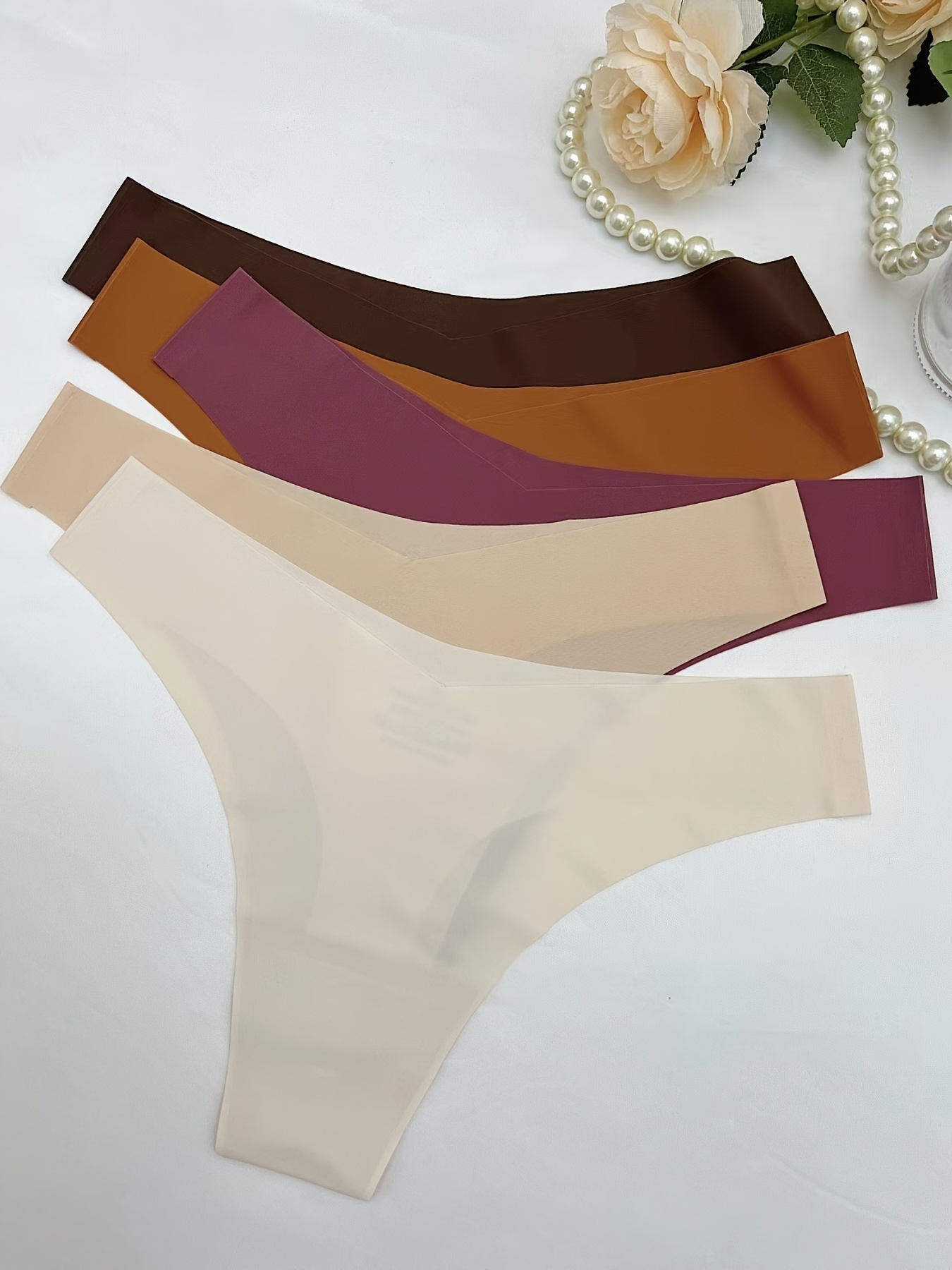 Nude Seamless Underwear - Temu