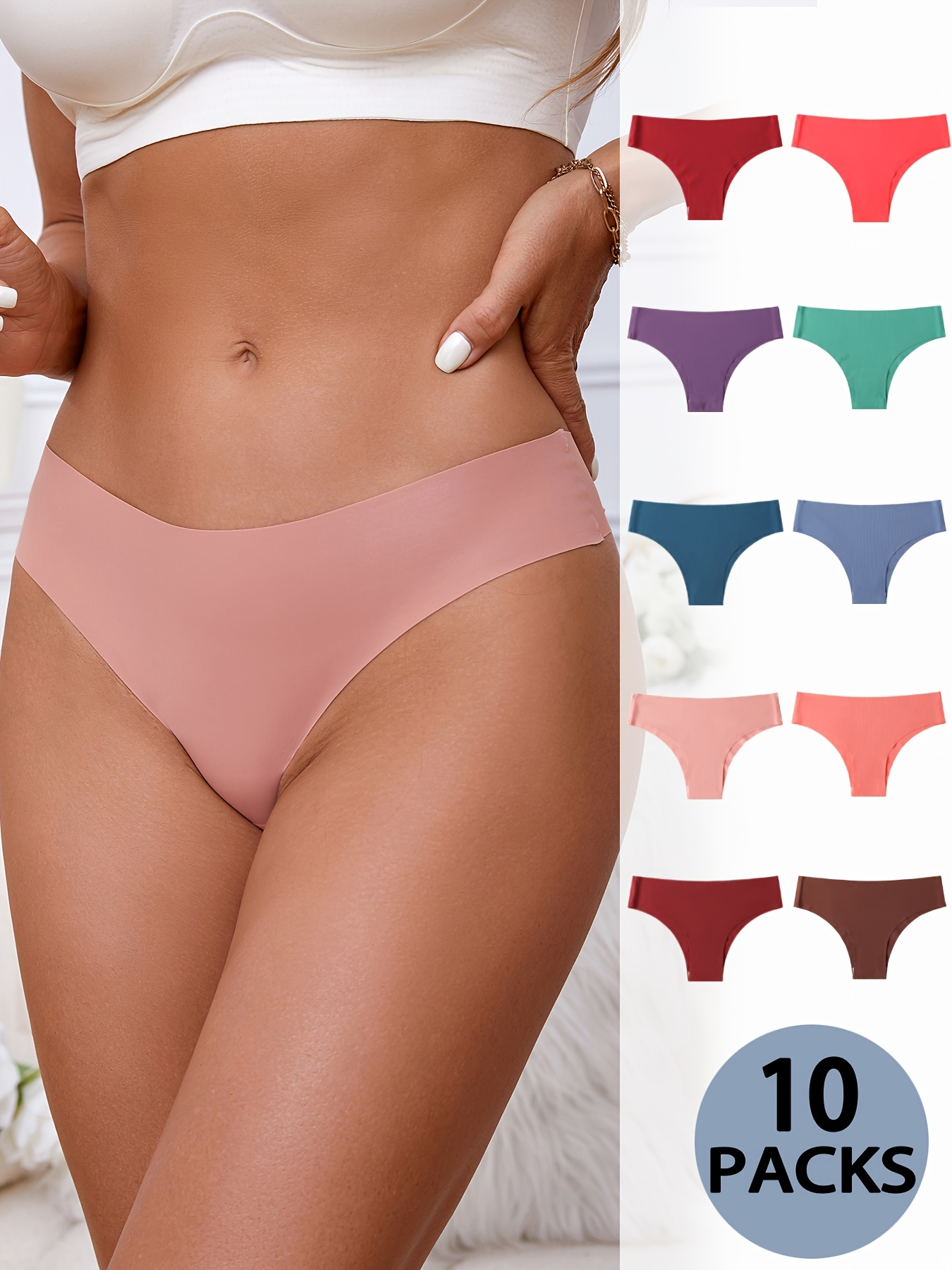 Woman Silk Underwear - Temu